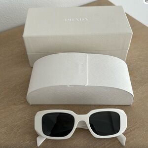 Prada Ivory Sunglasses